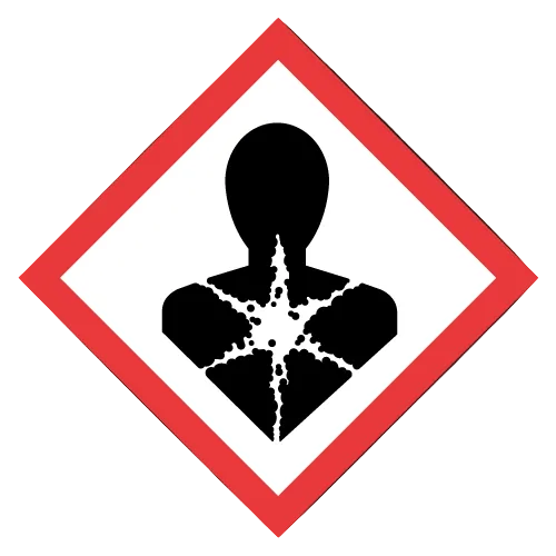 GHS Health Damage | Self-adhesive | BS5609 approved | IATA | ADR | IMDG | ADN | RID | MYDG.SHOP