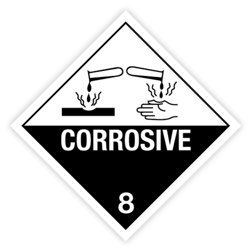 Class 8: Corrosive substances