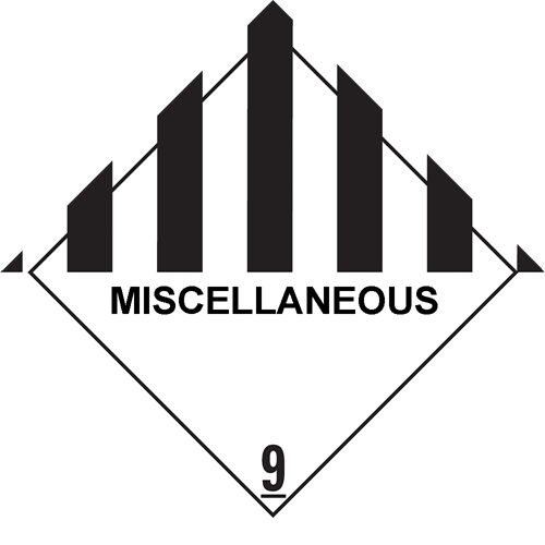 Class 9: Various hazardous substances