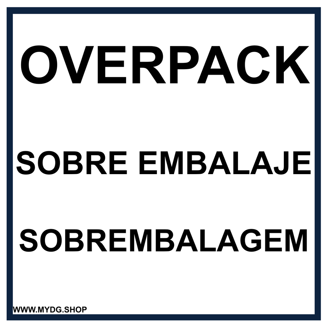 Overpack Label