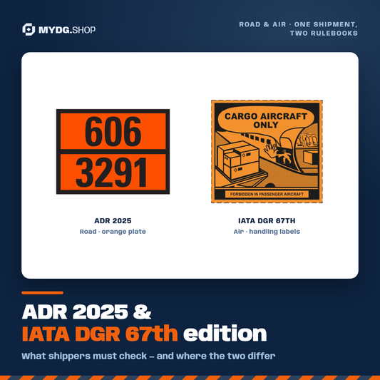 ADR 2025 & IATA DGR 67th Edition: What Shippers Must Know