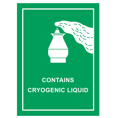 Liquide cryogénique | Auto-adhésif | Homologué BS5609 | IATA | ADR | IMDG | ADN | RID 