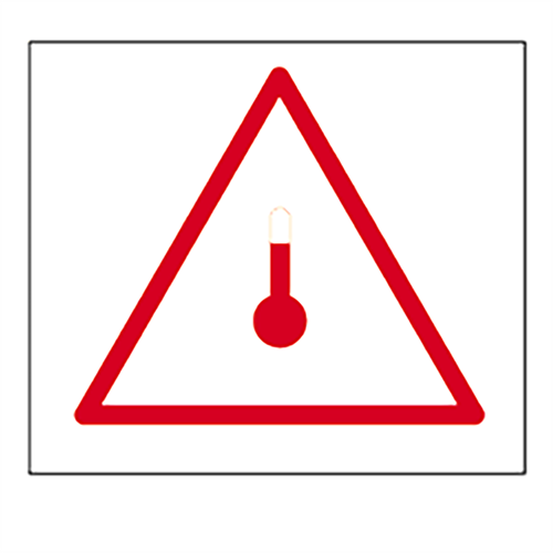 Elevated Temperature | Self-adhesive | BS5609 approved | IATA | ADR | IMDG | ADN | RID | MYDG.SHOP