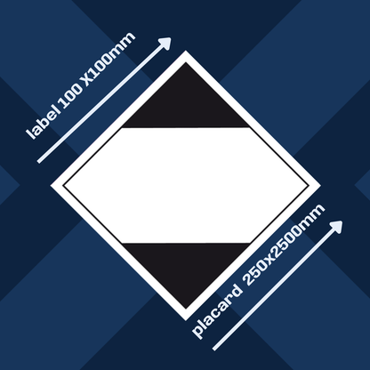 Limited quantity LQ label | Self-adhesive for Dangerous Goods Transport | Water and UV Resistant Polypropylene |  | MYDG.SHOP