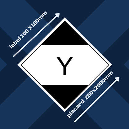 Limited quantity LQ label for IATA | Self-adhesive for Dangerous Goods Transport | Water and UV Resistant Polypro | MYDG.SHOP