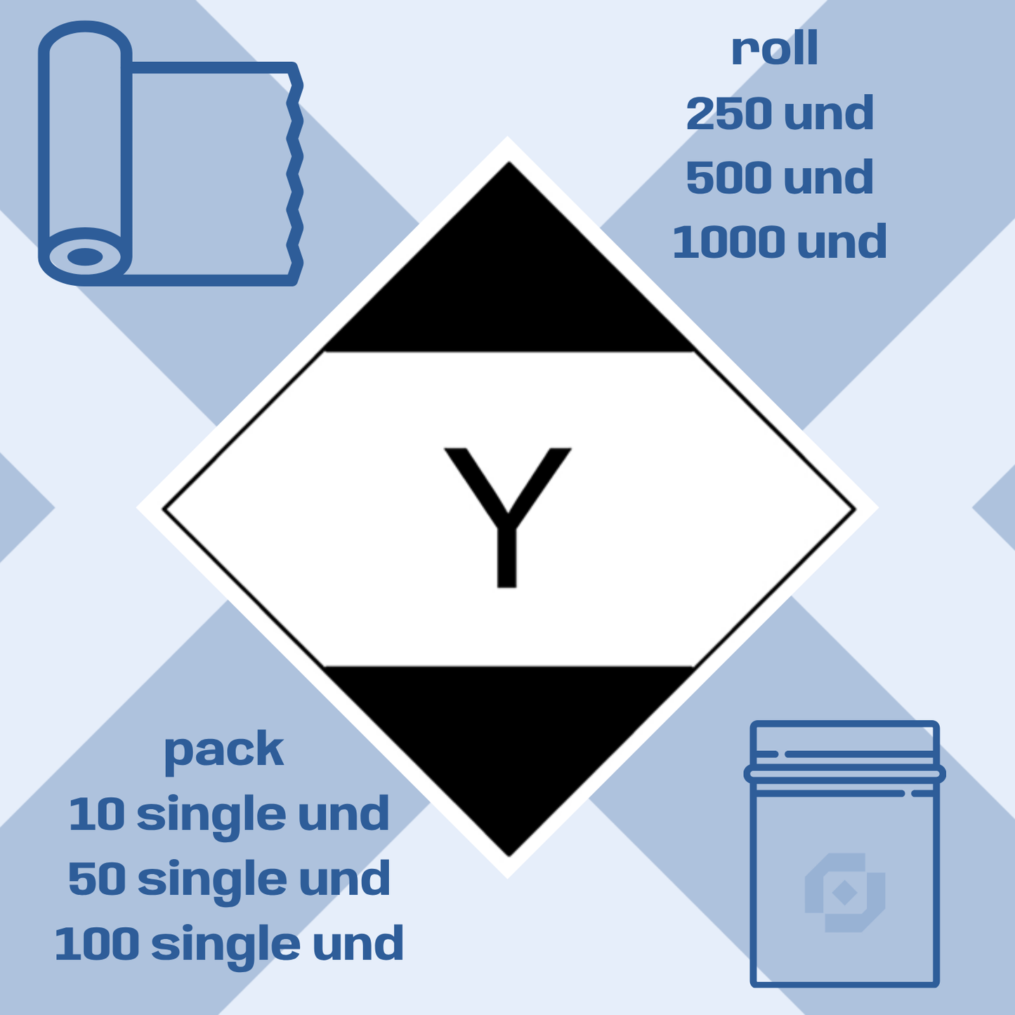 Limited quantity LQ label for IATA | Self-adhesive for Dangerous Goods Transport | Water and UV Resistant Polypro | MYDG.SHOP