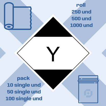 Limited quantity LQ label for IATA | Self-adhesive for Dangerous Goods Transport | Water and UV Resistant Polypro | MYDG.SHOP