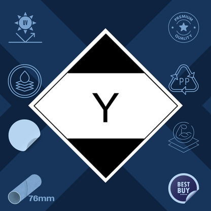 Limited quantity LQ label for IATA | Self-adhesive for Dangerous Goods Transport | Water and UV Resistant Polypro | MYDG.SHOP