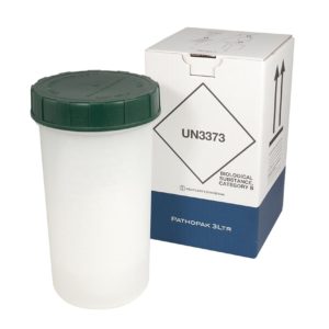 PathoPak 3L | 160 x 160 x 280 mm | Classe ONU 6.2 | UN3373 | Emballage d'échantillon | IATA | ADR | ADN | RID 