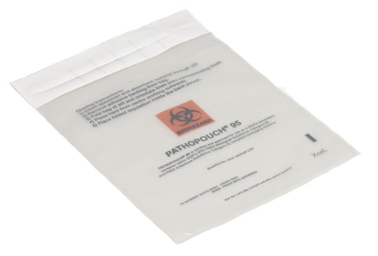 PathoPounch A5 | 95 kPa | 230 x 152 mm | Avec 4 compartiments absorbants | Cat. A/B | UN3373 | Emballage d'échantillon | IATA 