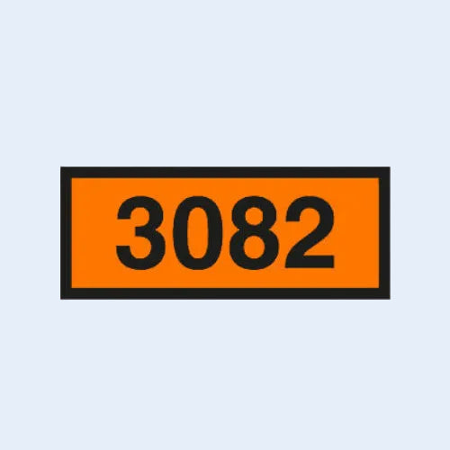 UN Plate with imprint | Self-adhesive | BS5609 approved | IATA | ADR | IMDG | ADN | RID | MYDG.SHOP